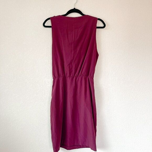 Alice + Olivia Dayna Drape Neck Dress, Size 10 - Picture 5 of 7